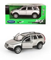 Welly Машинка 1:32 Volvo XC 90 серебряный 39884CW-S