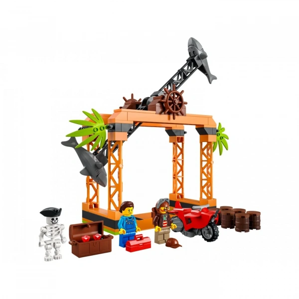 Конструктор LEGO City Испытание трюков Атака акул