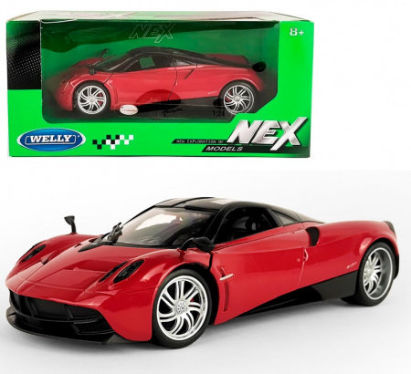 Welly Машинка 1:24 Pagani Huayra 24088W красный